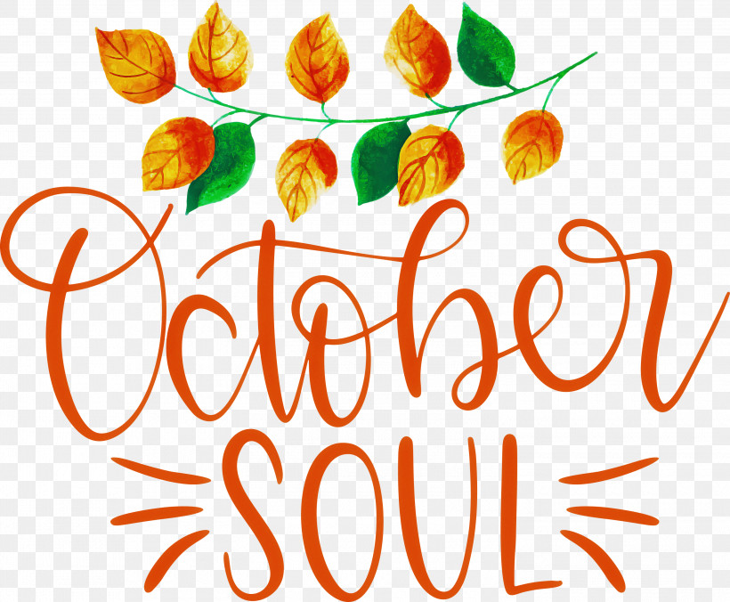 October Soul October, PNG, 3000x2474px, October, Floral Design, Flower, Fruit, Leaf Download Free