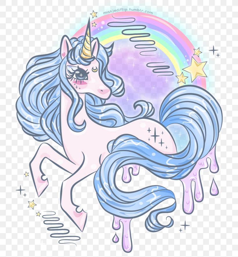 Unicorn Drawing, PNG, 744x882px, Unicorn, Animal Figure, Drawing, Goth Subculture, Kawaii Download Free