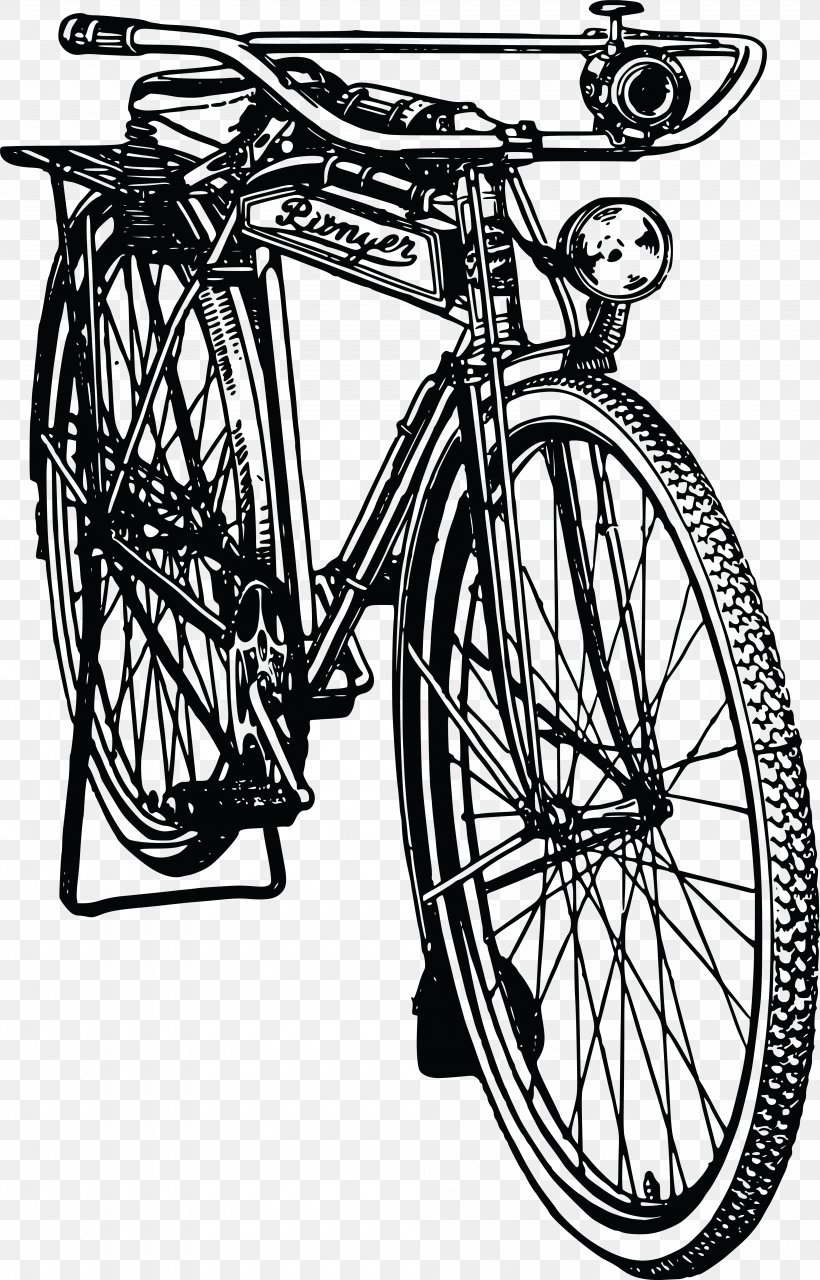 History Of The Bicycle Penny-farthing Velocipede Clip Art, PNG, 4000x6248px, Bicycle, Bicycle Accessory, Bicycle Chains, Bicycle Drivetrain Part, Bicycle Frame Download Free