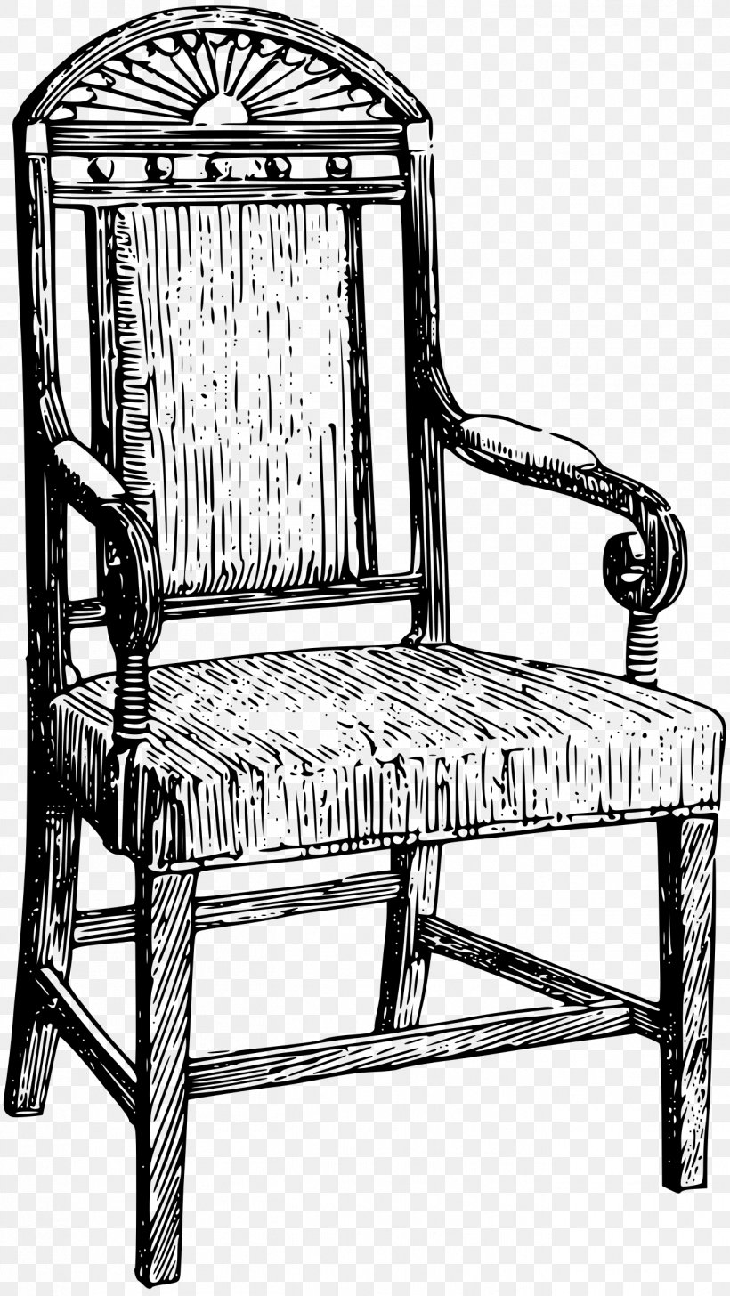Office & Desk Chairs Table Furniture Clip Art, PNG, 1351x2400px, Chair, Antique, Antique Furniture, Black And White, Folding Chair Download Free