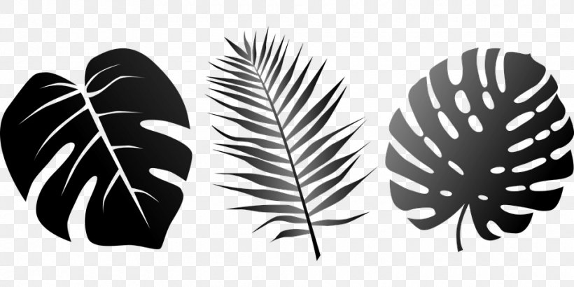 Stencil Leaf Wallpaper, PNG, 960x480px, Stencil, Black And White, Digital Image, Feather, Geographic Information System Download Free