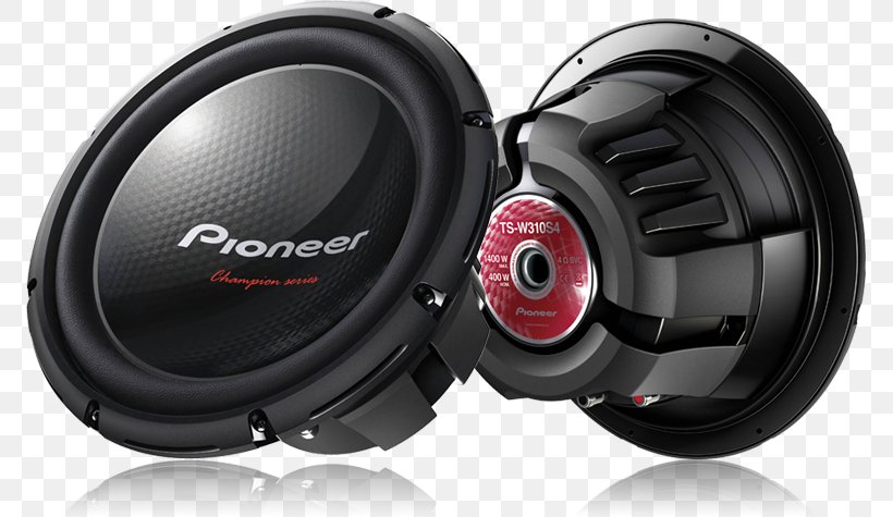 Subwoofer Pioneer TS-W311D4 Voice Coil Audio Power Loudspeaker, PNG, 771x475px, Subwoofer, Audio, Audio Equipment, Audio Power, Bass Download Free