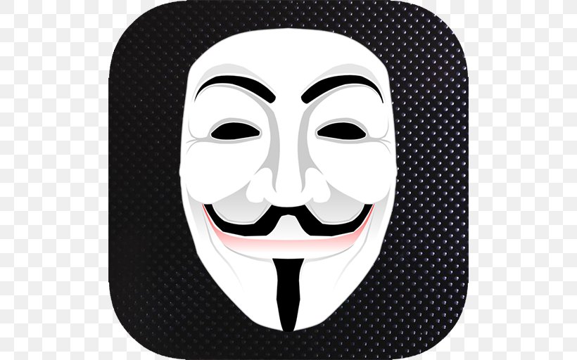 Guy Fawkes Mask Anonymous, PNG, 512x512px, Guy Fawkes Mask, Anonymous, Face, Guy Fawkes, Head Download Free