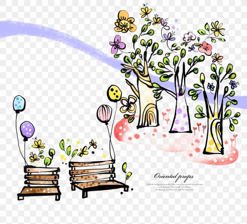 Bench Illustration, PNG, 1000x909px, Bench, Area, Art, Branch, Cartoon Download Free