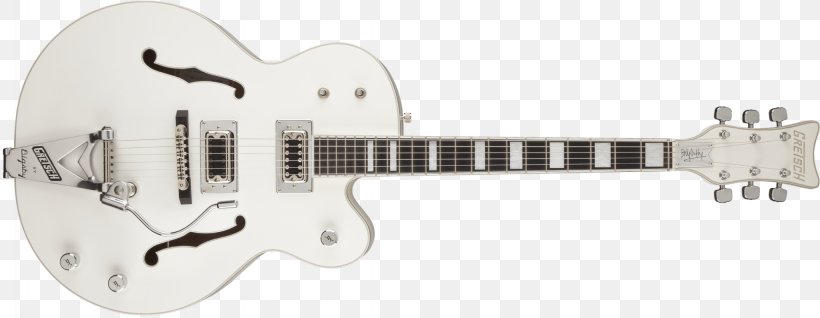 Gretsch White Falcon Gibson Les Paul Electric Guitar, PNG, 2048x795px, Gretsch White Falcon, Acoustic Electric Guitar, Archtop Guitar, Bigsby Vibrato Tailpiece, Billy Duffy Download Free