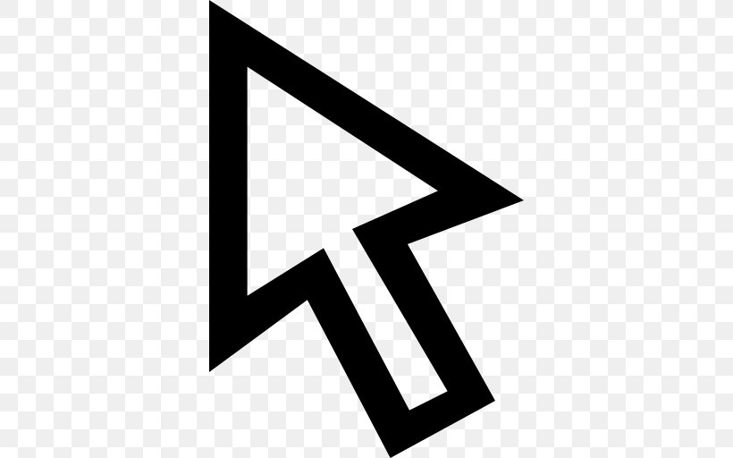 Computer Mouse Pointer Cursor, PNG, 512x512px, Computer Mouse, Black, Black And White, Brand, Computer Download Free
