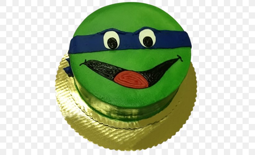 Leonardo Frosting & Icing Bakery Torte Cake, PNG, 500x500px, Leonardo, Amphibian, Bakery, Birthday, Birthday Cake Download Free
