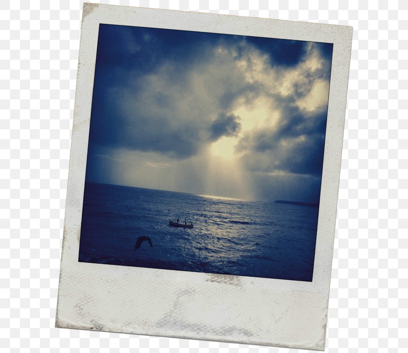 Picture Frames Stock Photography Rectangle, PNG, 607x710px, Picture Frames, Blue, Cloud, Heat, Ocean Download Free