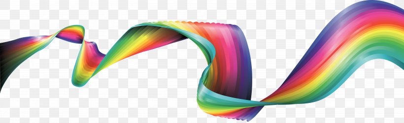 Rainbow Photography Ribbon, PNG, 6000x1840px, Rainbow, Art, Color, Drawing, Photography Download Free