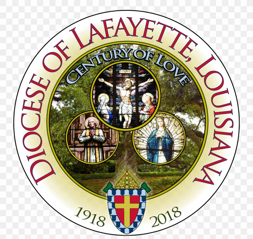 Roman Catholic Diocese Of Lafayette In Louisiana Roman Catholic Diocese Of Lafayette In Indiana St. Martinville Bishop, PNG, 1800x1701px, St Martinville, Badge, Bishop, Catholic Church, Diocese Download Free