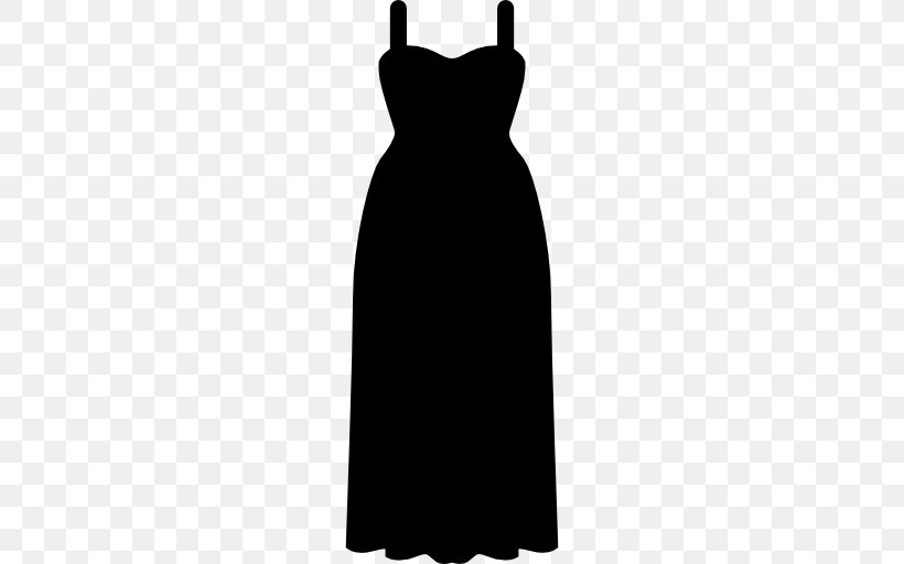 Little Black Dress Clothing Fashion, PNG, 512x512px, Little Black Dress, Black, Black And White, Clothing, Cocktail Dress Download Free