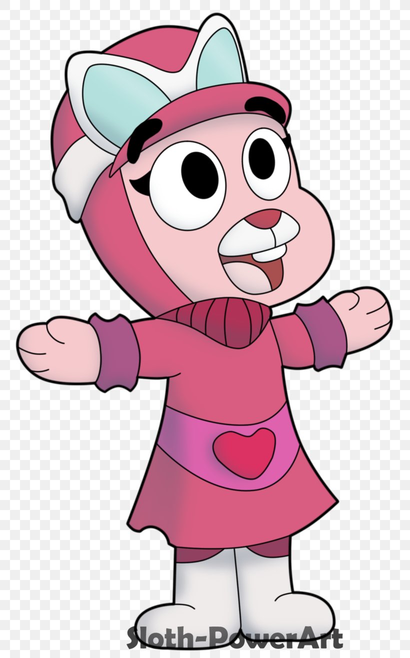 Gumball Watterson Penelope Pitstop Cartoon Network, PNG, 800x1316px, Watercolor, Cartoon, Flower, Frame, Heart Download Free