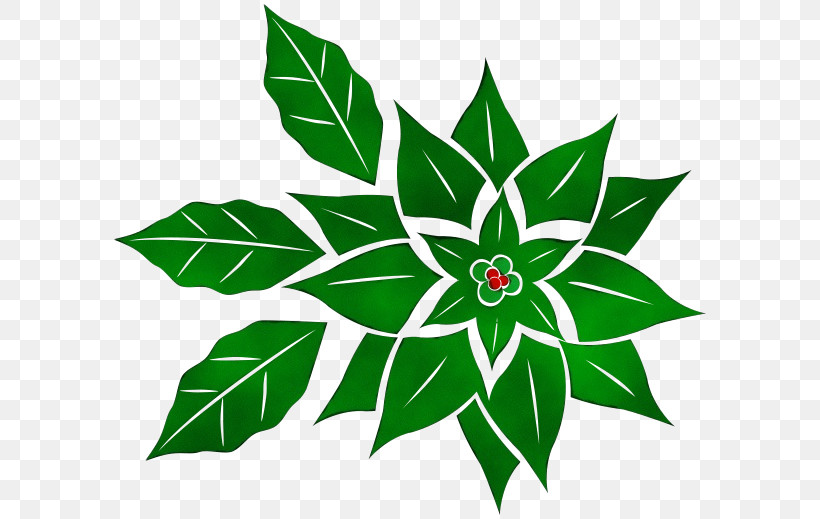 Holly, PNG, 600x519px, Watercolor, Flower, Green, Holly, Leaf Download Free