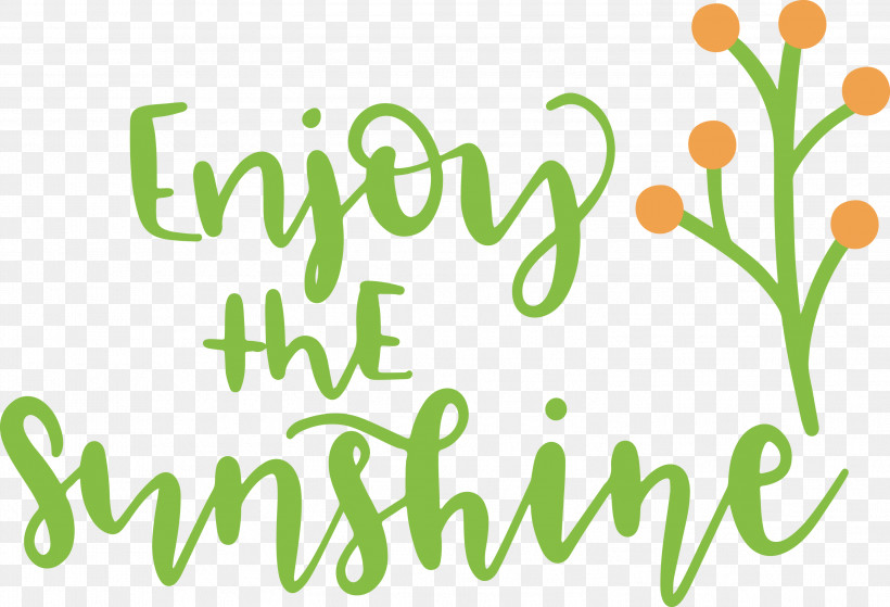 Sunshine Enjoy The Sunshine, PNG, 2999x2048px, Sunshine, Behavior, Floral Design, Happiness, Leaf Download Free