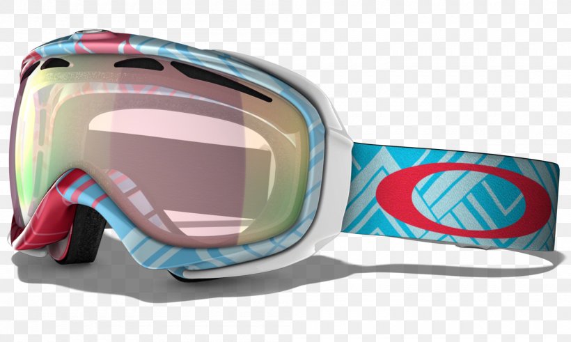 Goggles Sunglasses Oakley, Inc. Gafas De Esquí, PNG, 2000x1200px, Goggles, Aqua, Blue, Electric Blue, Eyewear Download Free