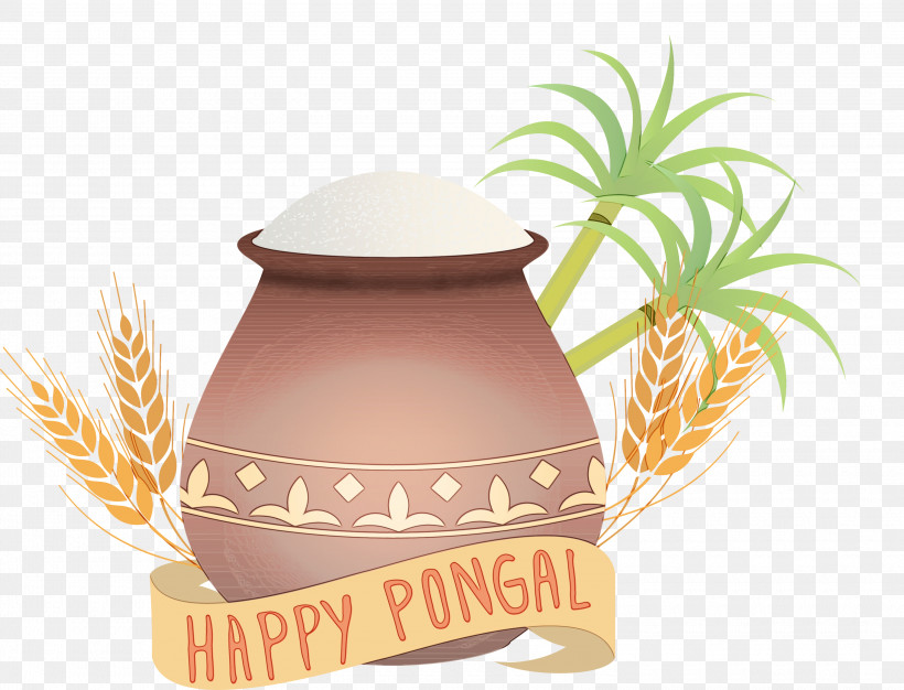 Palm Trees, PNG, 3000x2292px, Pongal, Asian Palmyra Palm, Festival, Makar Sankranti, Paint Download Free
