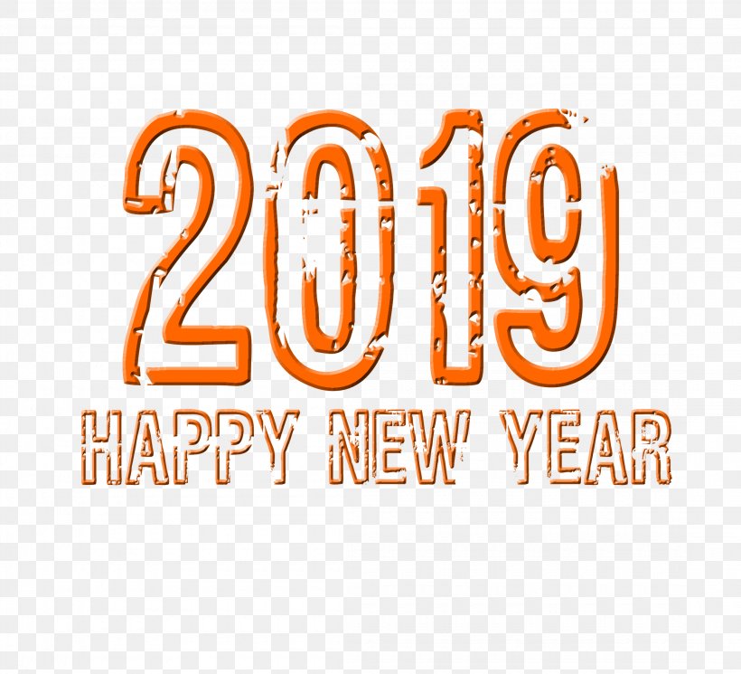 2019 Happy New Year., PNG, 2200x2000px, Logo, Area, Brand, Orange, Text Download Free