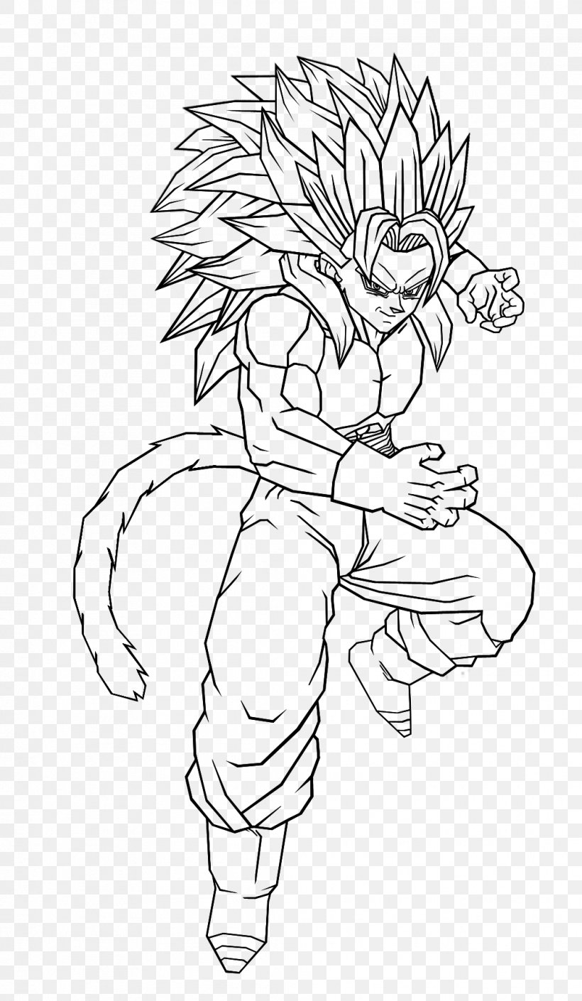Goku Vegeta Gohan Goten Super Saiya, PNG, 1041x1791px, Goku, Arm, Artwork, Black, Black And White Download Free