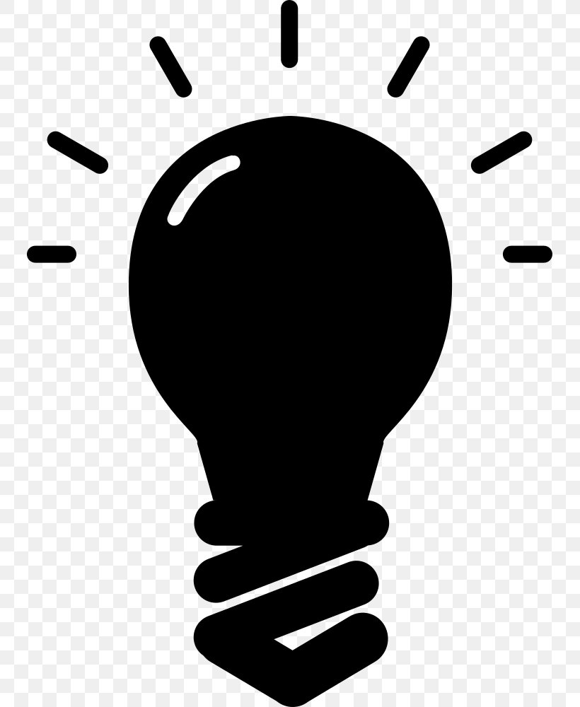 Incandescent Light Bulb Lamp Clip Art, PNG, 743x1000px, Light, Black And White, Blacklight, Drawing, Finger Download Free