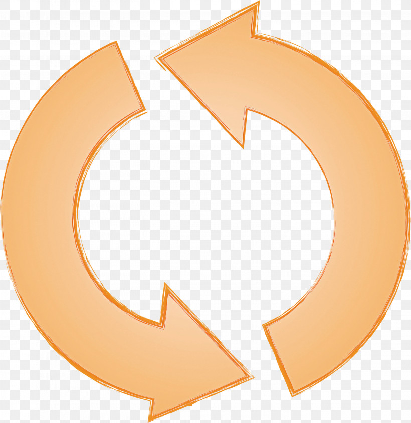 Reload Arrow, PNG, 2908x3000px, Reload Arrow, Circle, Ear, Orange, Symbol Download Free