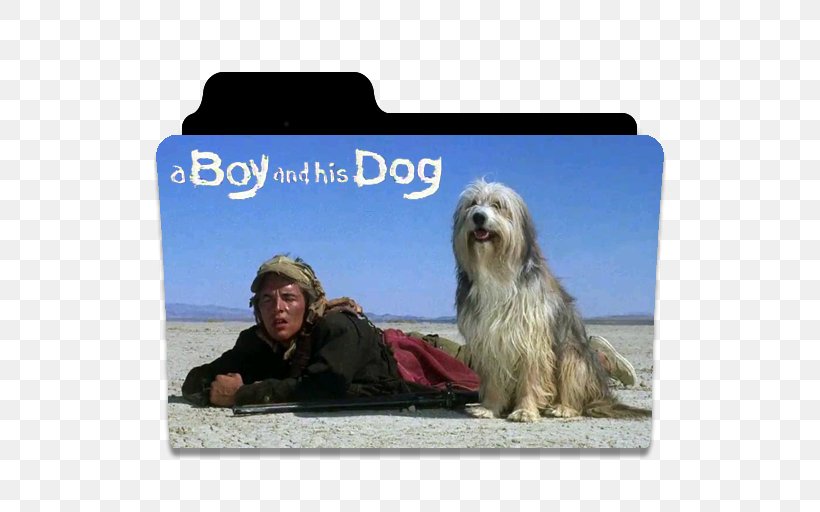 A Boy And His Dog Film Director Post-Apocalyptic Fiction, PNG, 512x512px, Boy And His Dog, Bearded Collie, Cairn Terrier, Cinema, Cult Film Download Free