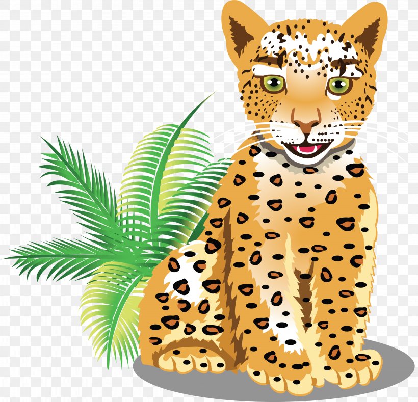 Leopard Tiger Cartoon Clip Art, PNG, 4433x4267px, Leopard, Animal Figure,  Big Cat, Big Cats, Carnivoran Download