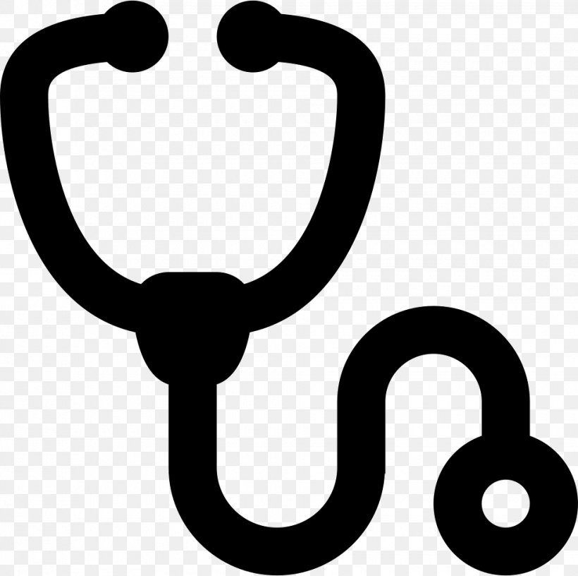 Stethoscope Physician Hospital Medicine Health Care, PNG, 980x976px, Stethoscope, Area, Black And White, Body Jewelry, Clinic Download Free