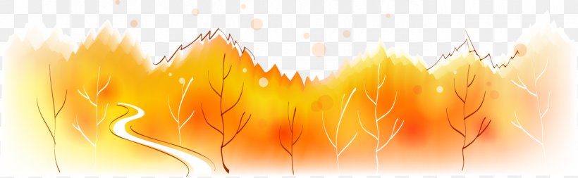 Autumn Drawing Season Illustration, PNG, 1380x426px, Autumn, Art, Cartoon, Child, Child Art Download Free