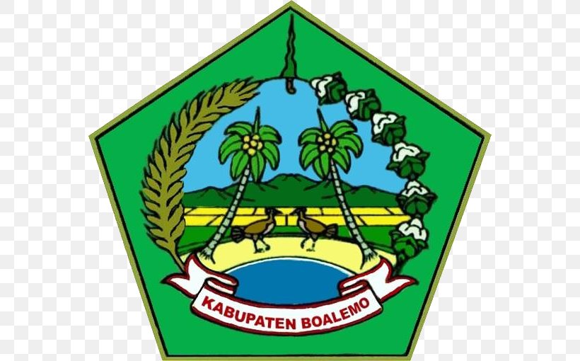 Boalemo Regency Gorontalo Logo Provinces Of Indonesia, PNG, 570x510px, Boalemo Regency, Area, Gorontalo, Grass, Green Download Free