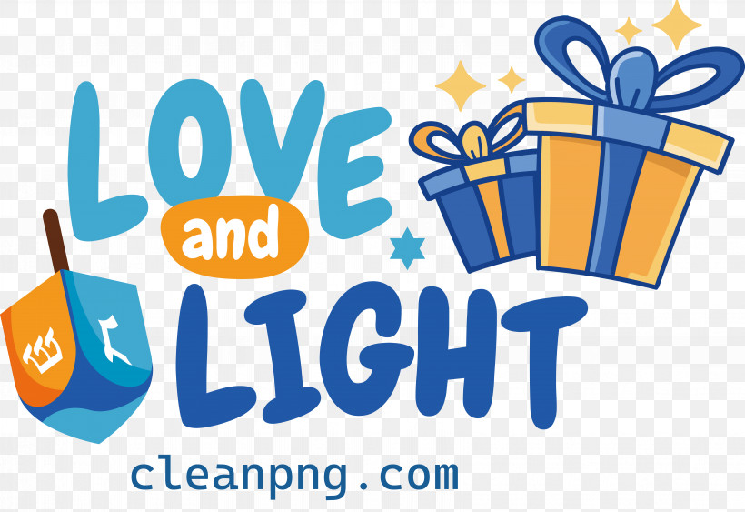 Happy Hanukkah Love Light, PNG, 6574x4515px, Happy Hanukkah, Light, Love Download Free