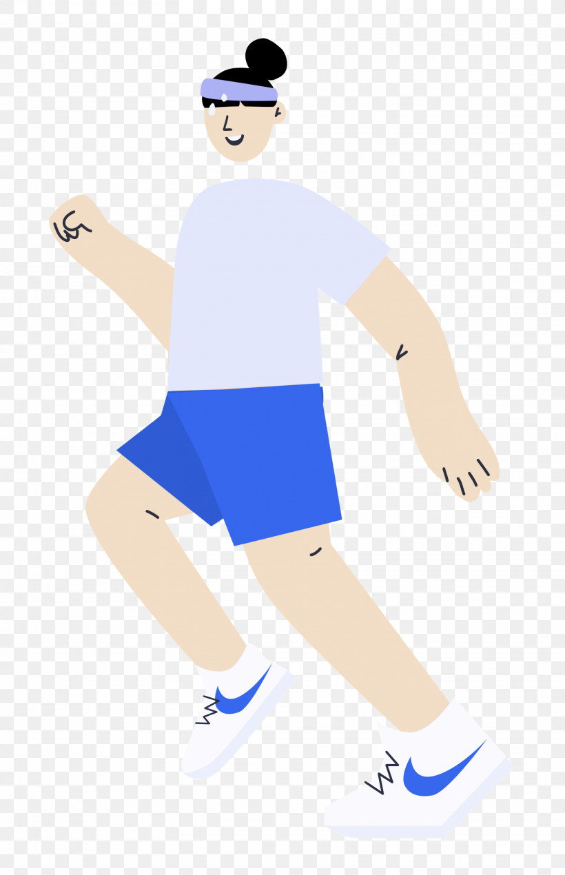 Jogging Sports, PNG, 1613x2500px, Jogging, Cartoon, Electric Blue M, Headgear, Shoe Download Free