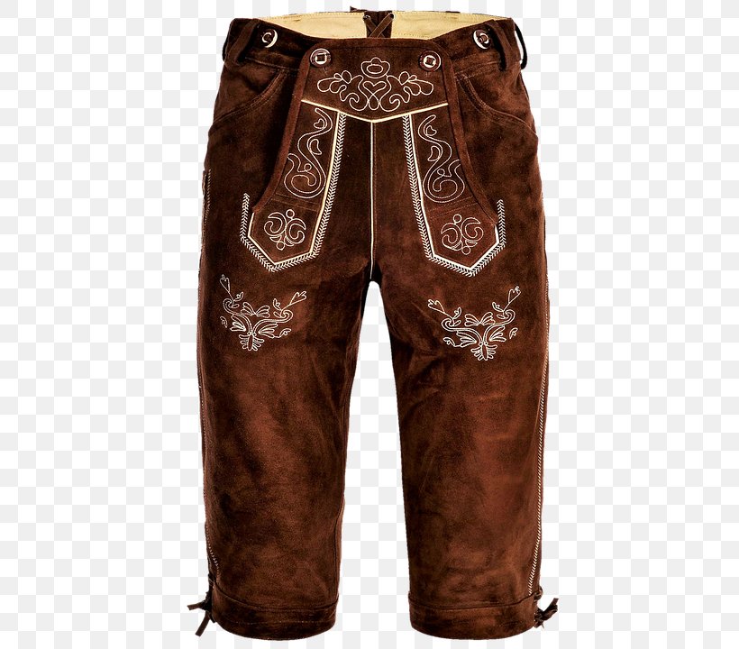 Lederhosen Clothing Pants Leather Folk Costume, PNG, 532x720px, Lederhosen, Braces, Brown, Clothing, Dress Shirt Download Free