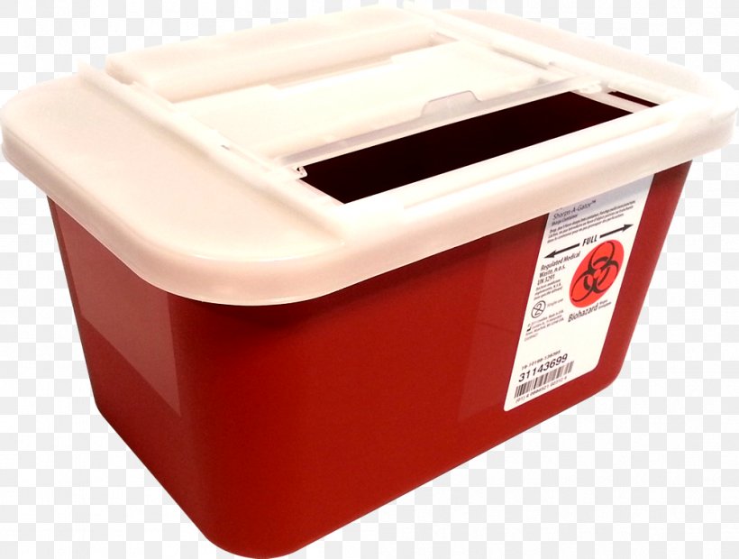 Sharps Waste Plastic Box Medical Waste Rubbish Bins & Waste Paper Baskets, PNG, 1001x758px, Sharps Waste, Biological Hazard, Box, Container, Garbage Disposals Download Free