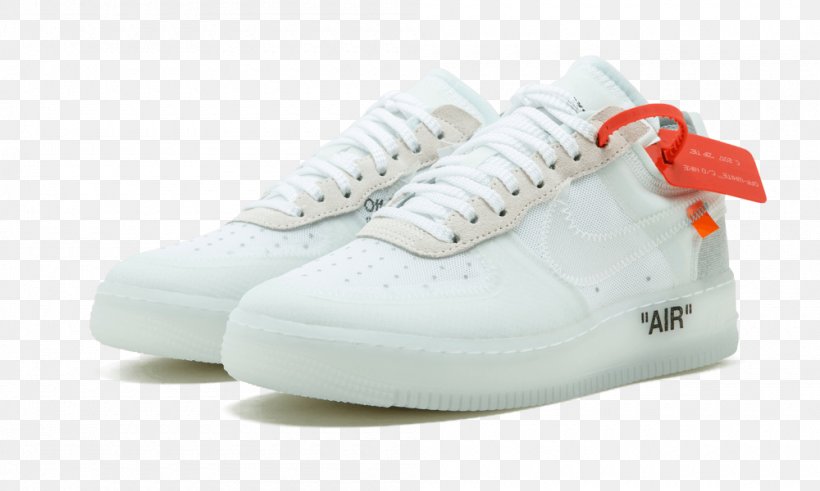 Air Force 1 Nike Off-White Air Jordan Shoe, PNG, 1000x600px, Air Force 1, Air Jordan, Brand, Clothing, Cross Training Shoe Download Free