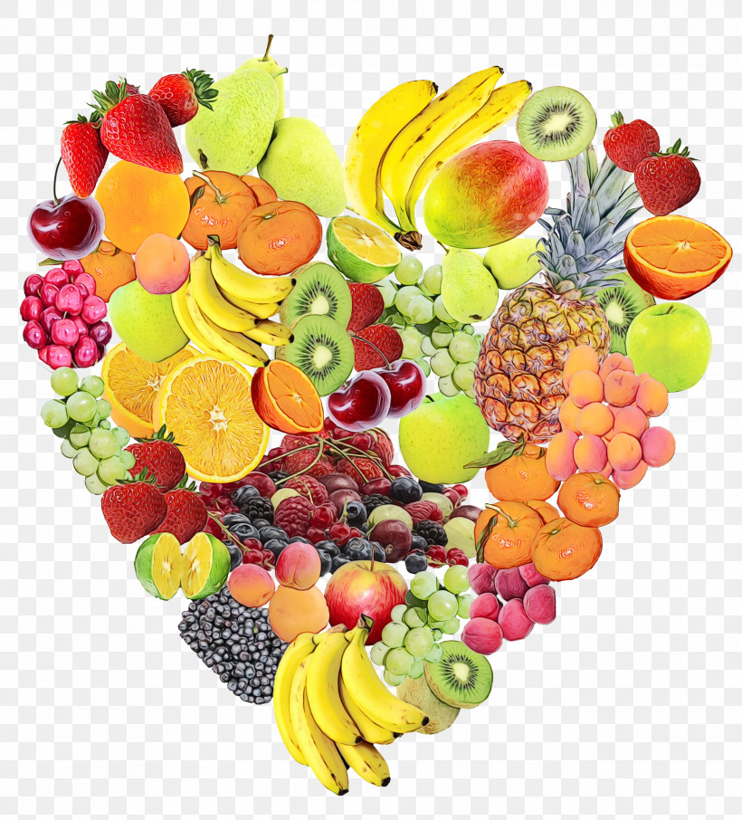 Fruit Fruit Salad Natural Foods Food Grape, PNG, 2597x2871px, Watercolor, Accessory Fruit, Bouquet, Flower, Food Download Free