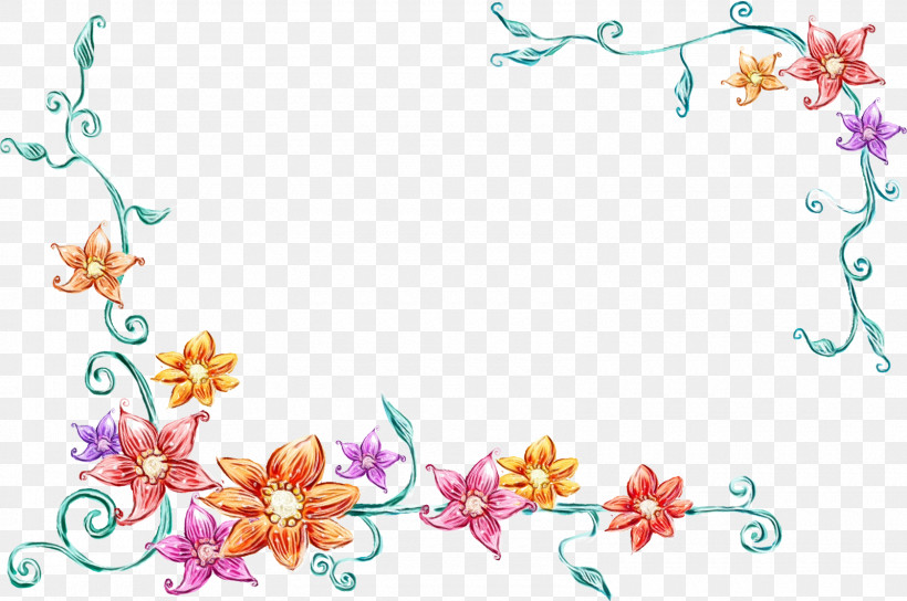 Floral Design, PNG, 1600x1062px, Flower Rectangular Frame, Floral Design, Floral Rectangular Frame, Flower, Paint Download Free