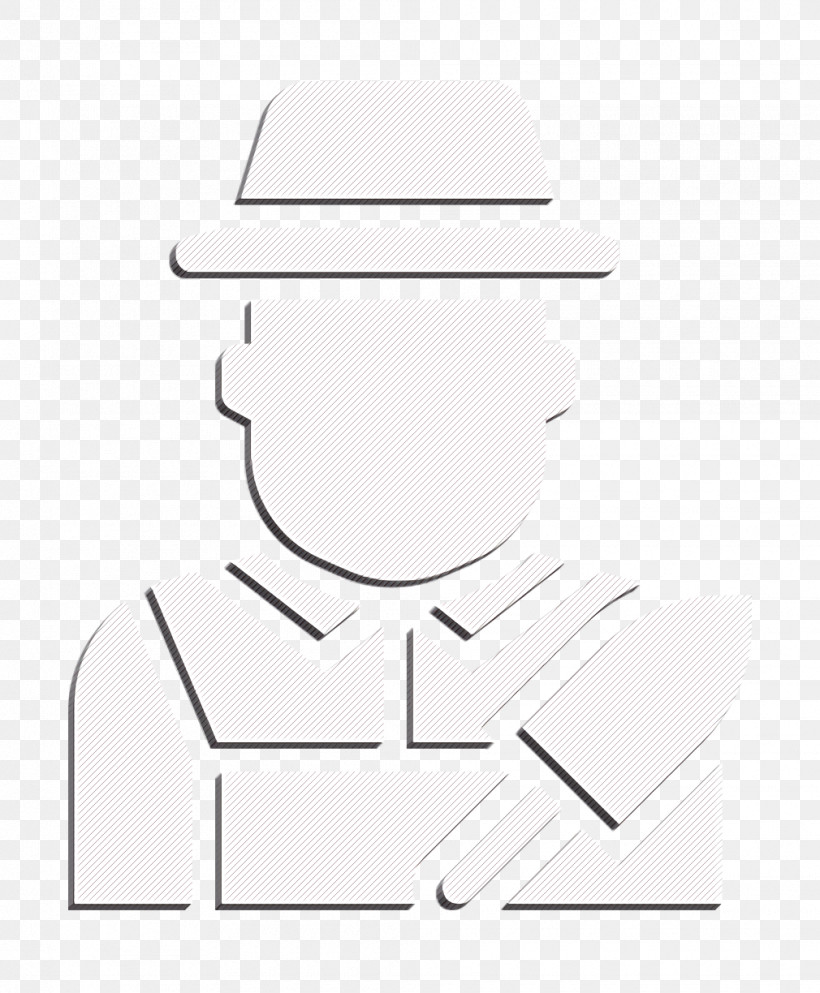 Gardener Icon Jobs And Occupations Icon Professions And Jobs Icon, PNG, 1010x1224px, Gardener Icon, Blackandwhite, Hat, Head, Headgear Download Free