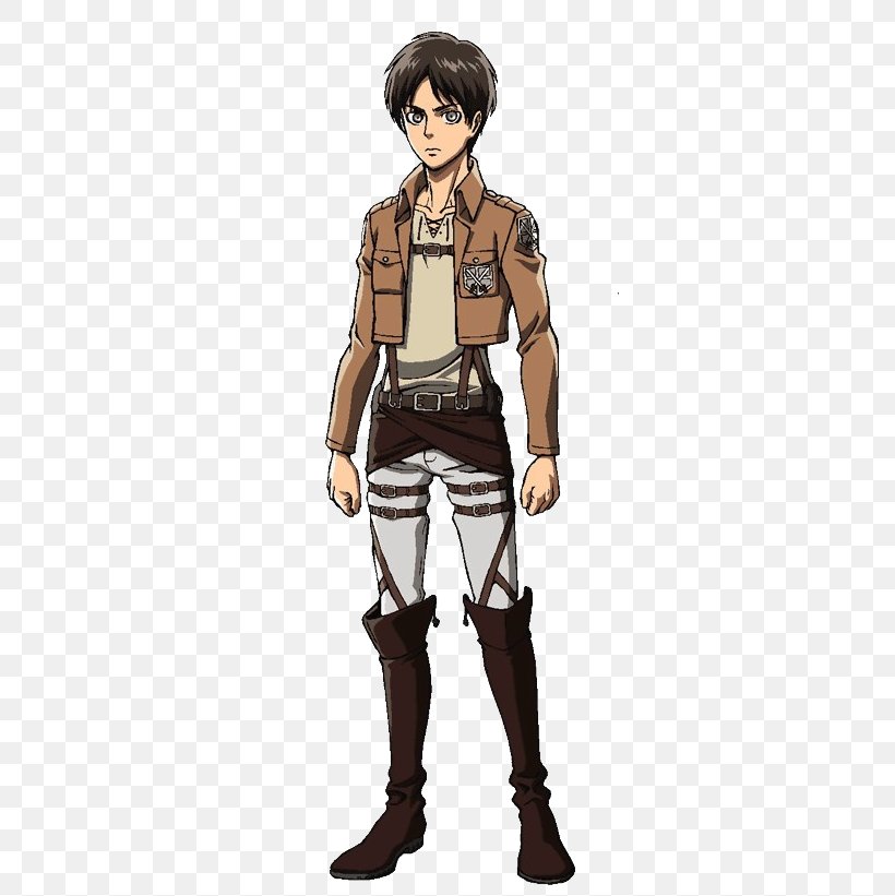 Eren Yeager Attack On Titan Costume Mikasa Ackerman Cosplay, PNG, 371x821px, Watercolor, Cartoon, Flower, Frame, Heart Download Free