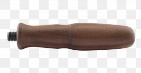 Portafilter La Marzocco Handle Walnut Wood PNG
