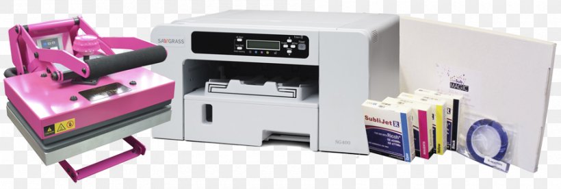 Dye-sublimation Printer Heat Press Nation Sawgrass Virtuoso SG400 Complete Sublimation Printer Kit Printing, PNG, 900x303px, Printer, Dyesublimation Printer, Embroidery, Heat, Heat Press Download Free