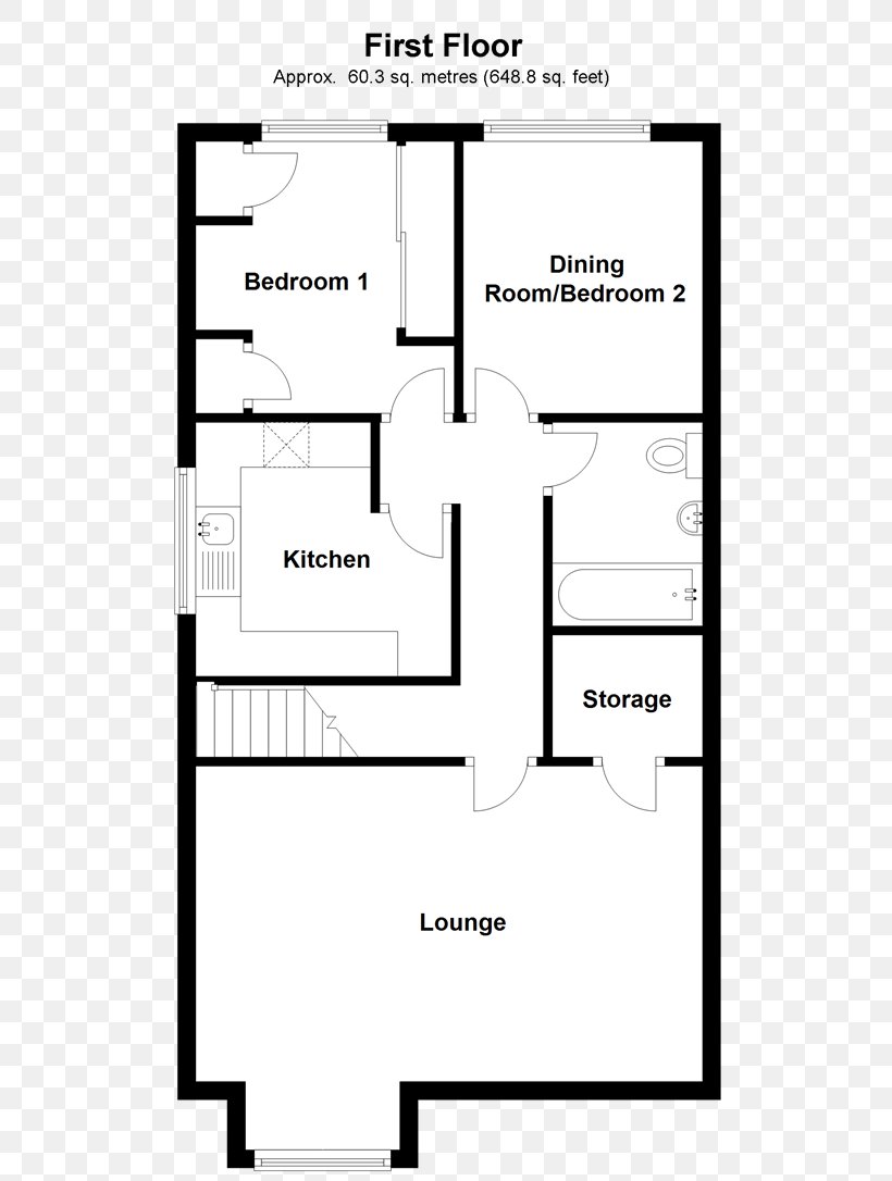 Floor Plan House Ceiling Room, PNG, 520x1086px, Floor Plan, Area, Bed, Bedroom, Black And White Download Free