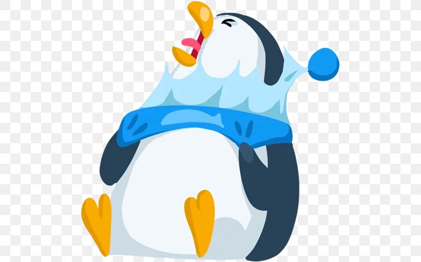 Penguin Sticker Telegram Advertising Clip Art, PNG, 504x512px, Penguin, Advertising, Android, Artwork, Beak Download Free