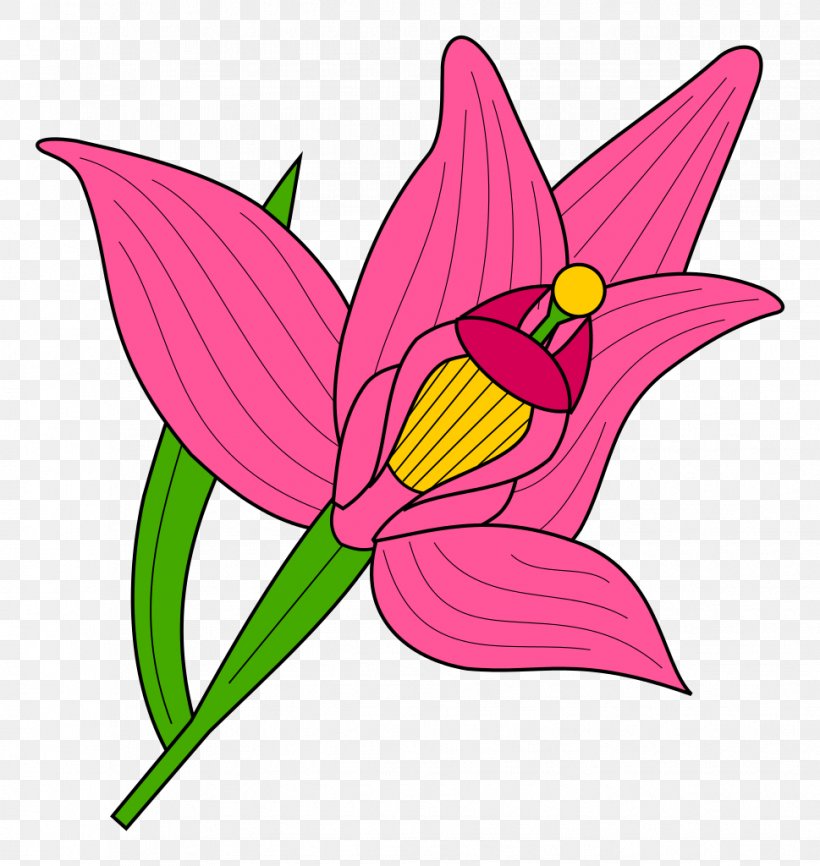 Heraldry Cattleya Trianae Odontoglossum Cephalanthera Rubra Clip Art, PNG, 969x1024px, Heraldry, Art, Artwork, Butterfly, Cattleya Orchids Download Free