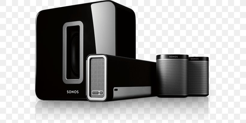 Play:1 Sonos Home Theater Systems 5.1 Surround Sound, PNG, 640x411px, 51 Surround Sound, Sonos, Audio, Audio Equipment, Computer Speaker Download Free