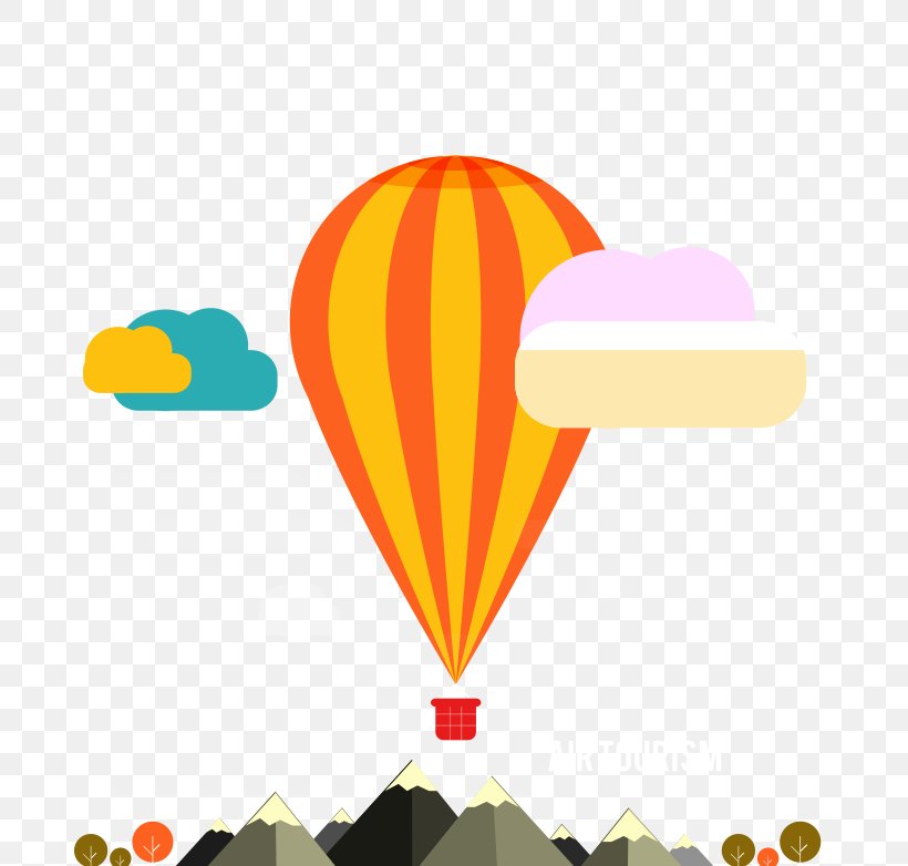 Hot Air Ballooning Clip Art, PNG, 731x782px, Hot Air Balloon, Balloon, Designer, Flat Design, Gratis Download Free