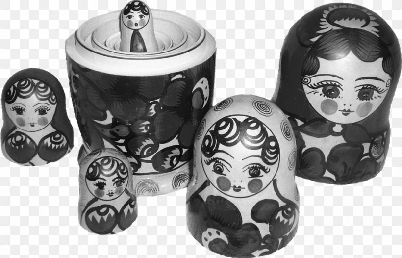 Matryoshka Doll Toy Nesting Russia, PNG, 950x610px, Matryoshka Doll, Black And White, Body Jewelry, Bone, Collecting Download Free