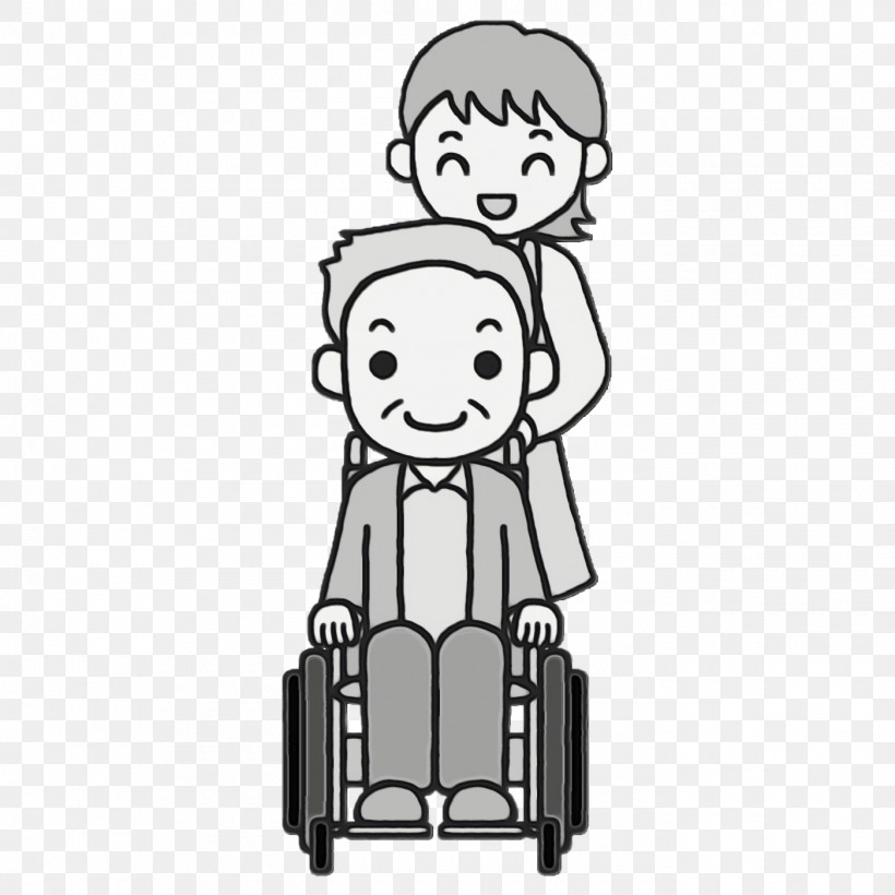 Old Age Health Care Aged Care Caregiver Wheelchair, PNG, 1400x1400px, Older, Aged, Aged Care, Body, Caregiver Download Free