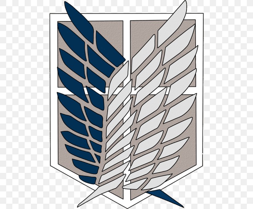 A.O.T.: Wings Of Freedom Logo Attack On Titan Corps, PNG, 500x677px, Watercolor, Cartoon, Flower, Frame, Heart Download Free