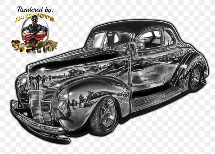 Antique Car Lowrider Ford Motor Company Rendering, PNG, 900x644px, 3d Computer Graphics, 3d Rendering, Car, Antique Car, Automotive Design Download Free