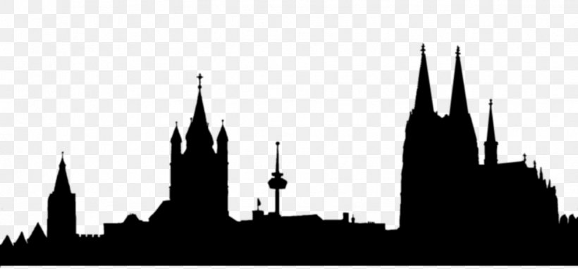Cologne Photography Light Silhouette Art, PNG, 1234x575px, Cologne, Art, Black And White, City, Deviantart Download Free